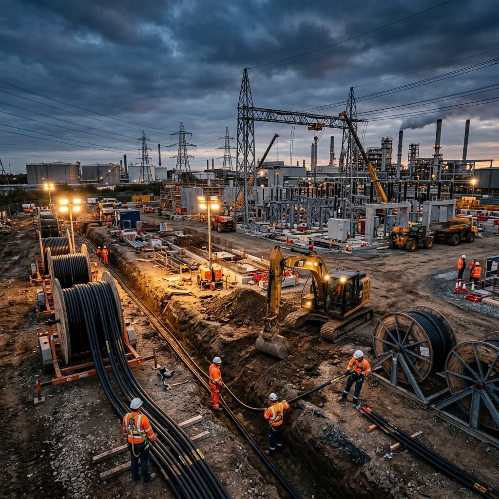Nexora Mobility electrical infrastructure project